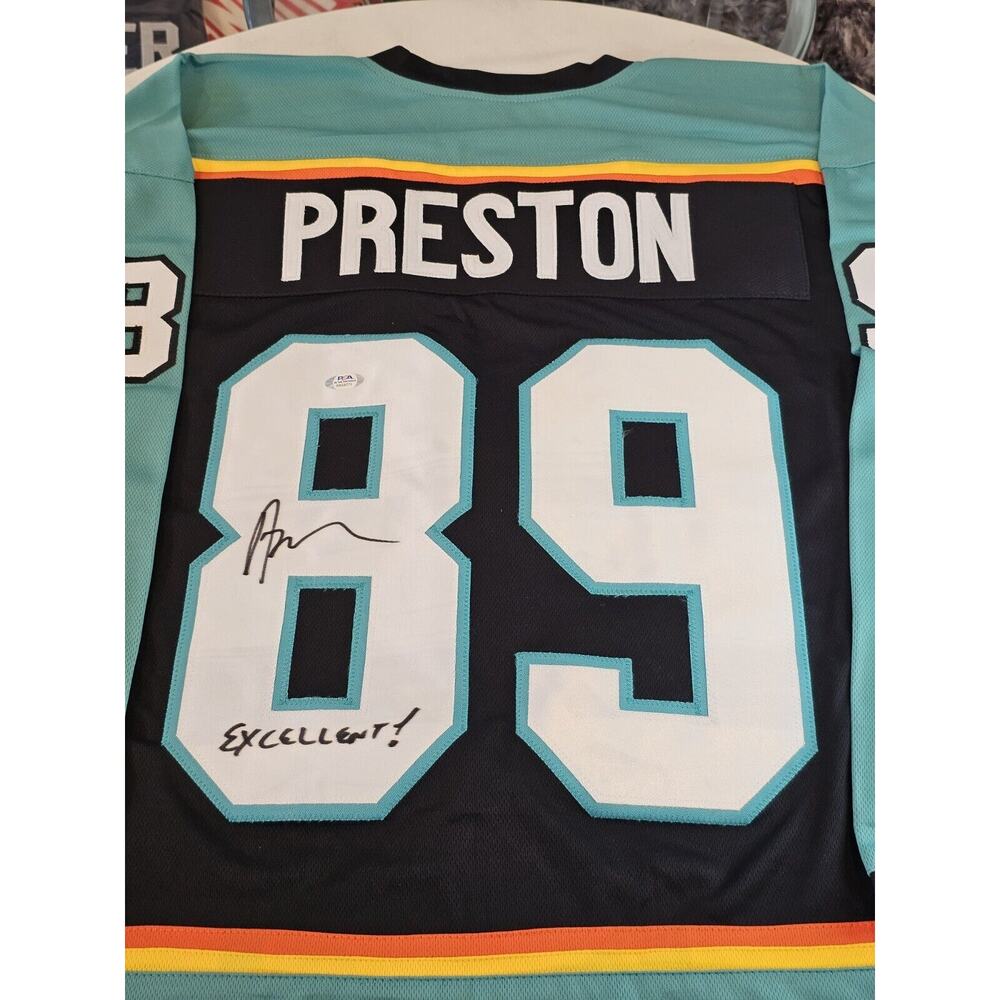 Alex WInter Autographed Jersey Bill & Ted's Excellent Adventure PSA/DNA